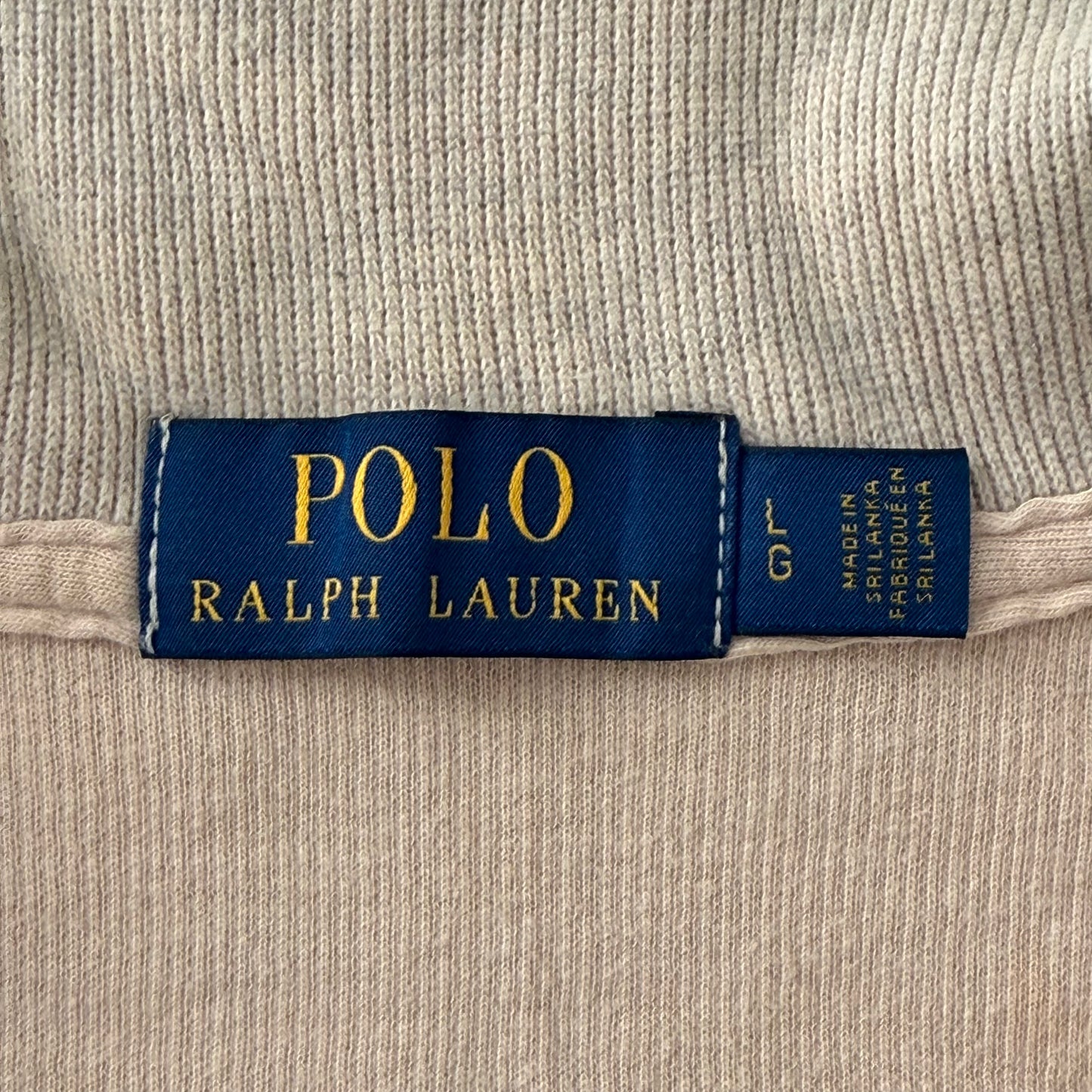 Polo Ralph Lauren Boxy Quarter Zip - L