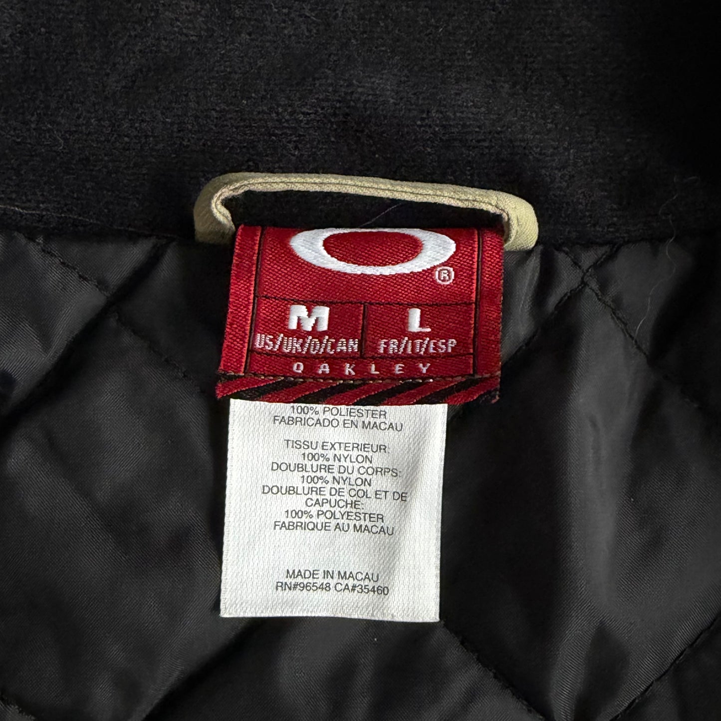 Y2K Oakley Heavyweigt Technical Jacket - L