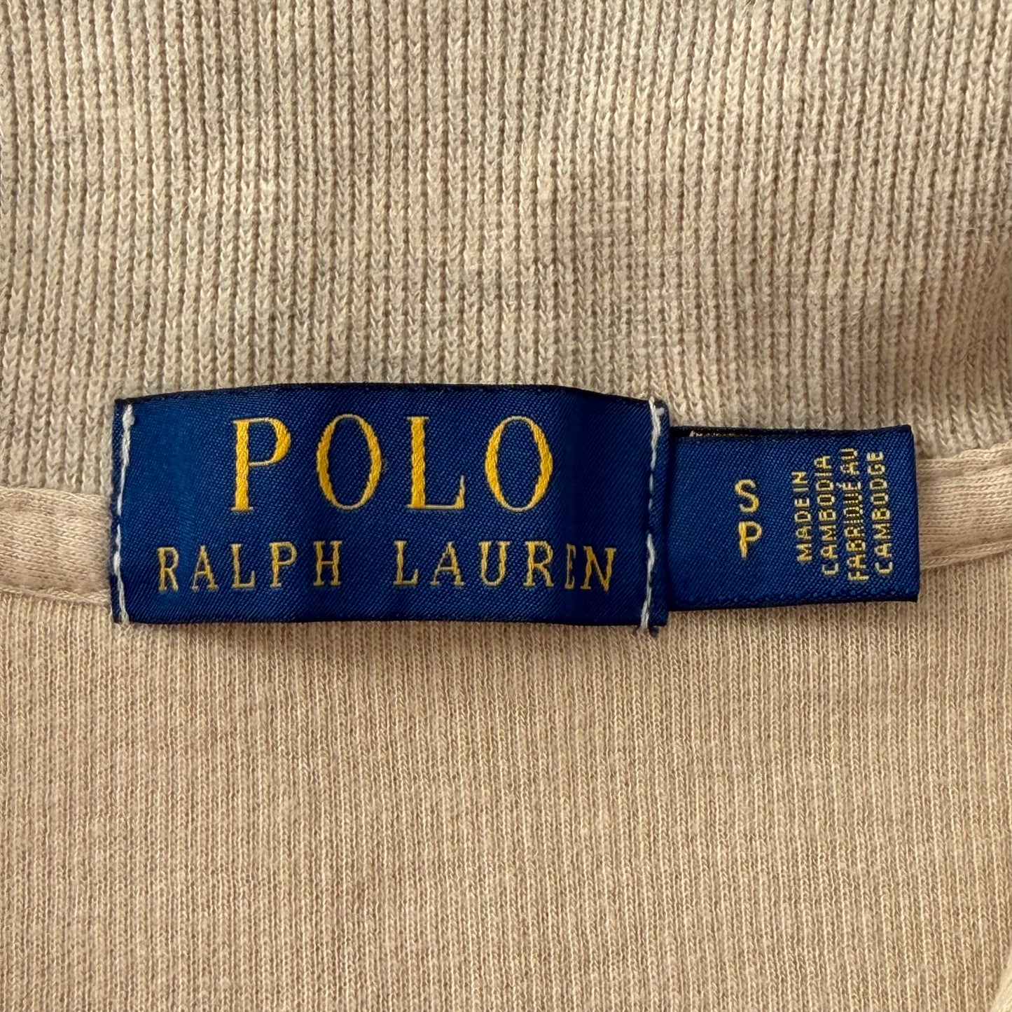 Polo Ralph Lauren Boxy Quarter Zip - S