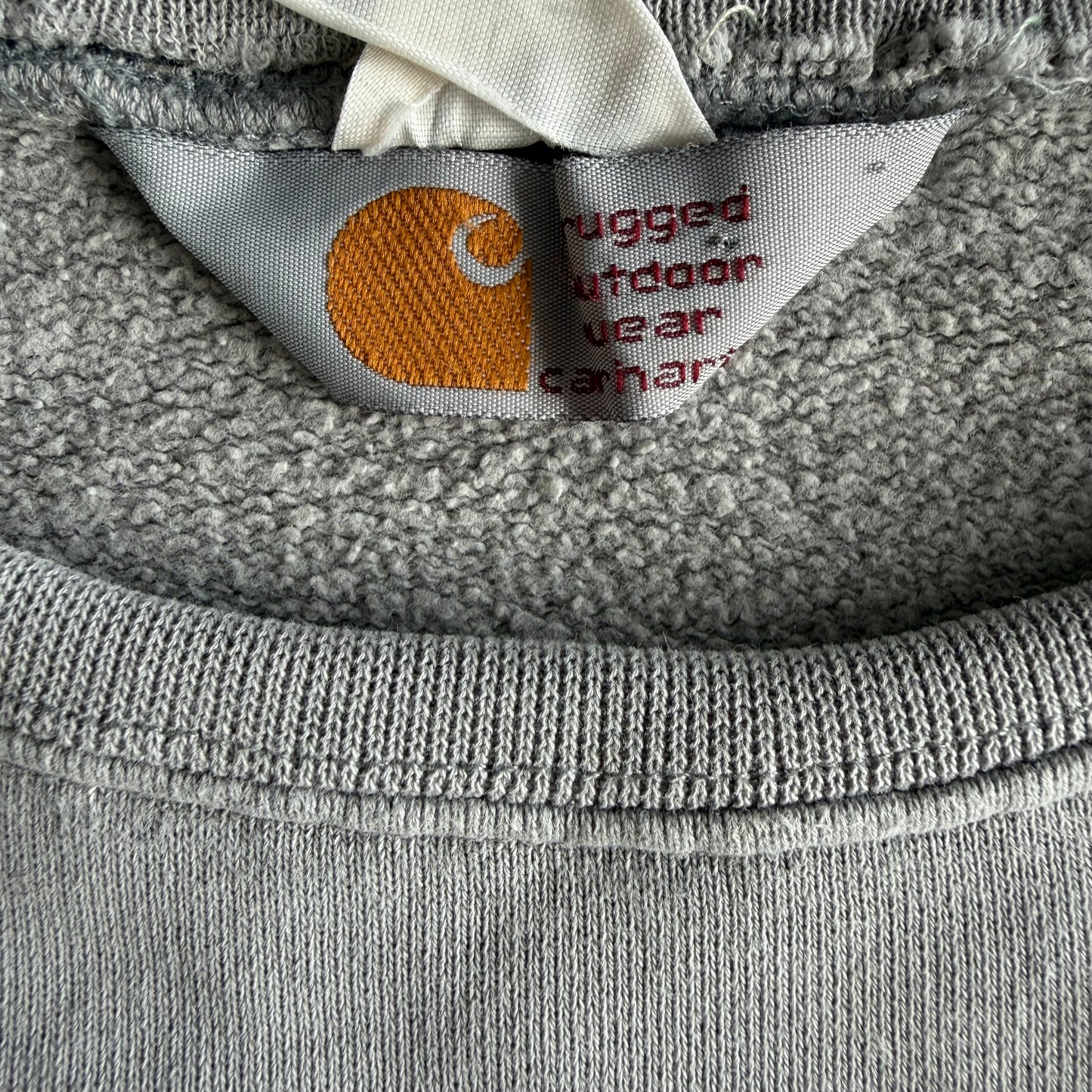 Y2K Carhartt Spell Out Sweatshirt - XL