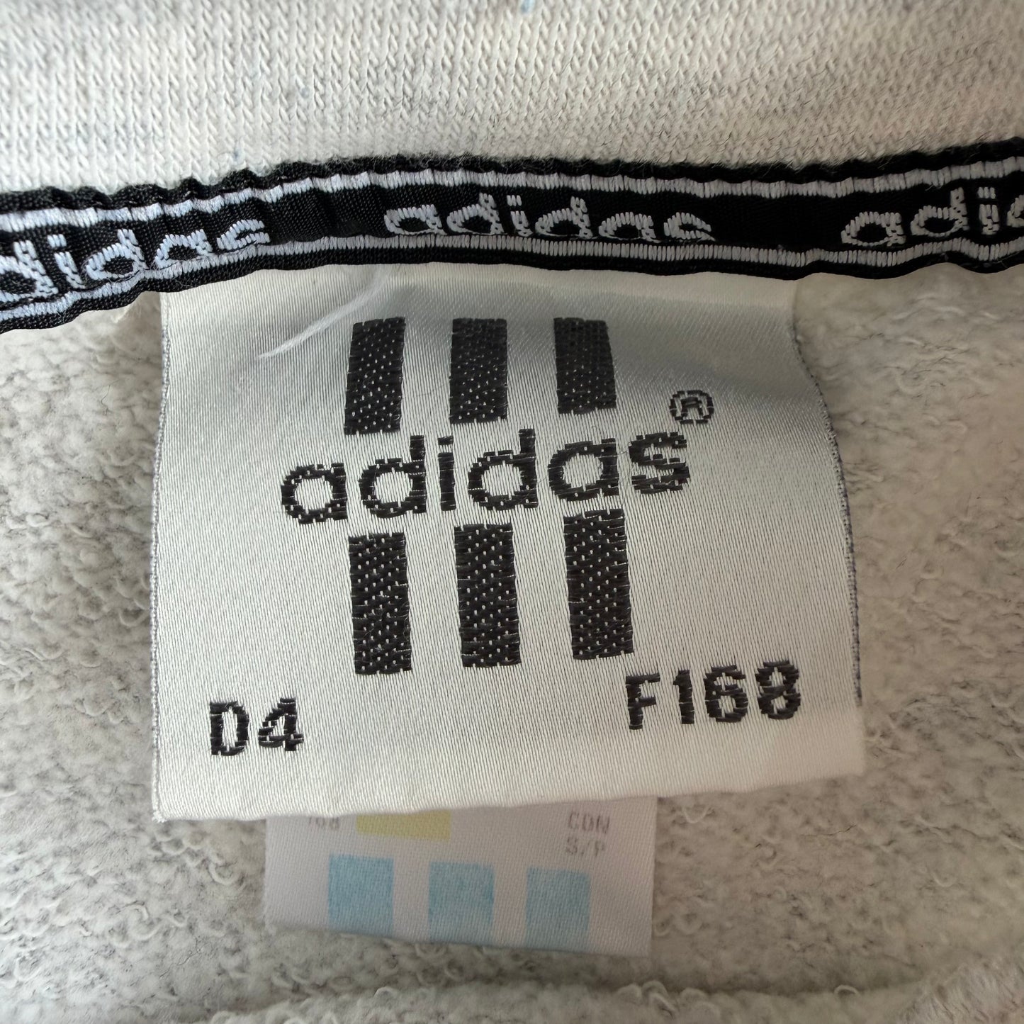 90s Adidas Three Stripe Sweatshirt - S