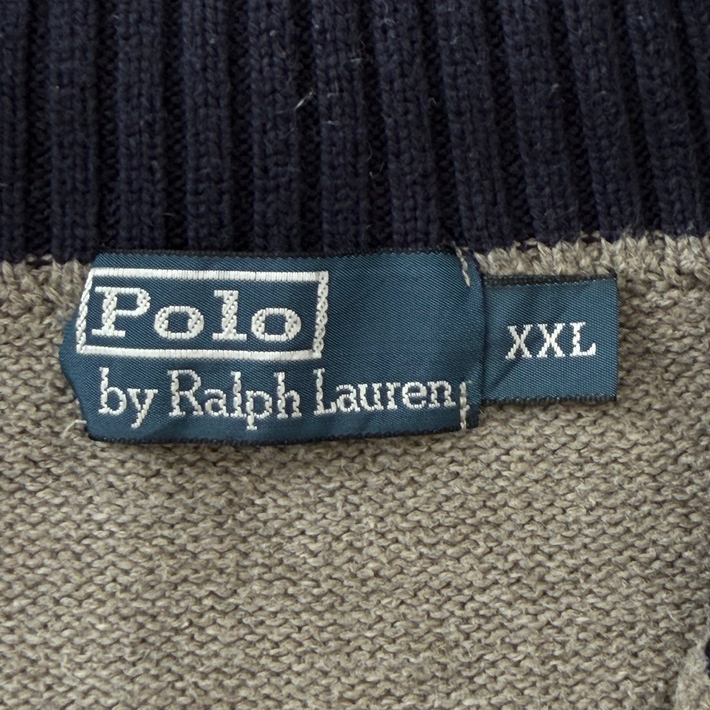 90s Polo Ralph Lauren Boxy Quarter Zip - XXL