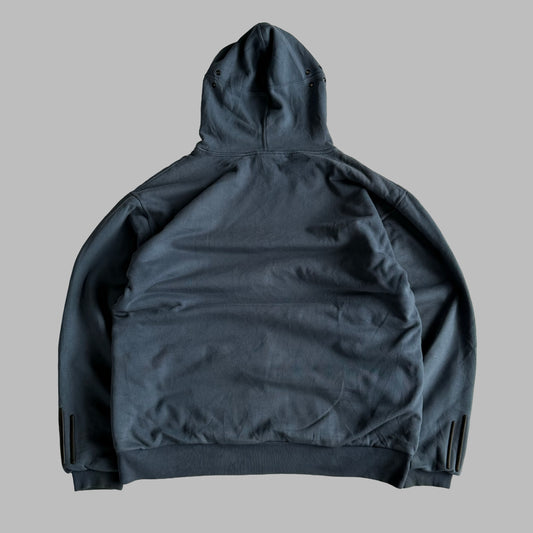 Y2K Oakley Software Heavyweight Mock Neck Hoodie - XXL