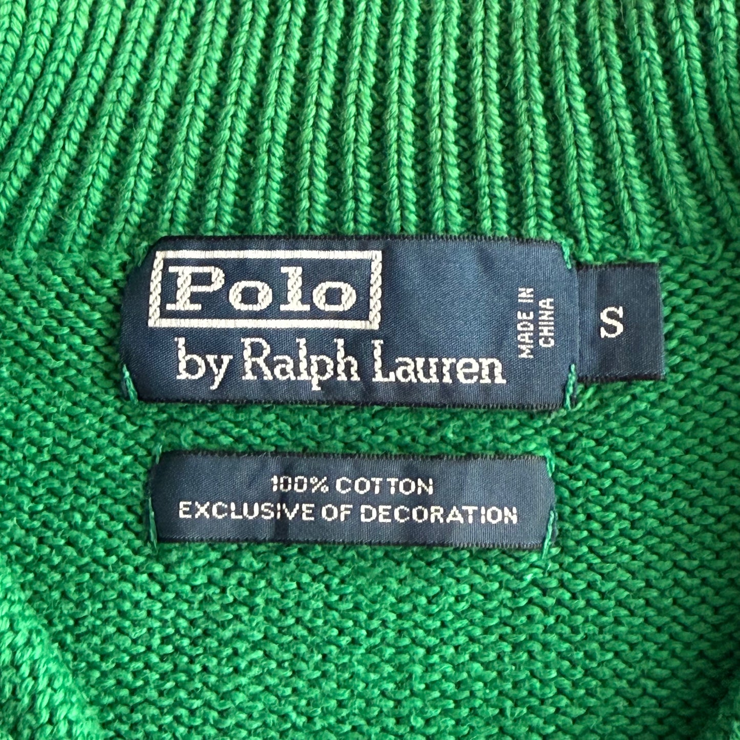90s Polo Ralph Lauren Quarter Zip - M