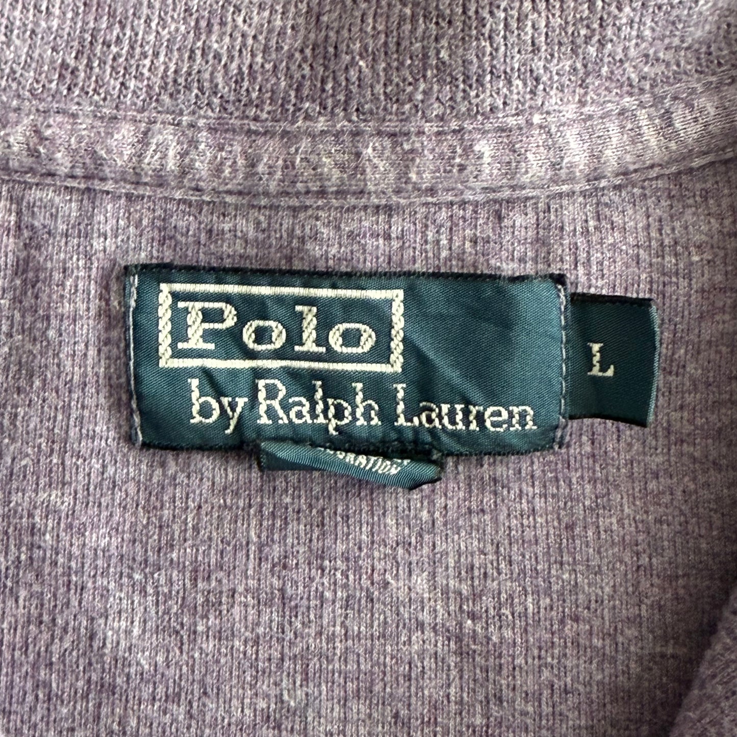 90s Polo Ralph Lauren Quarter Zip - L