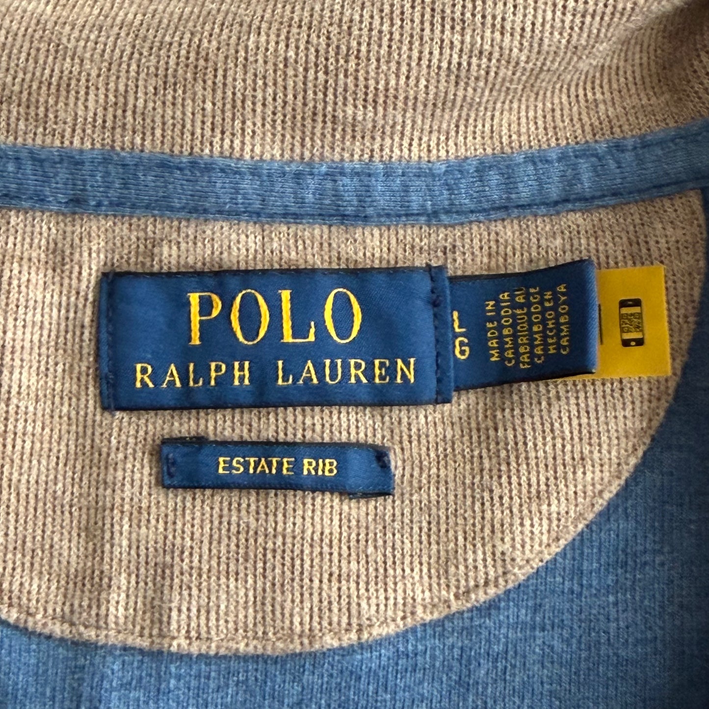 Polo Ralph Lauren Boxy Quarter Zip - L