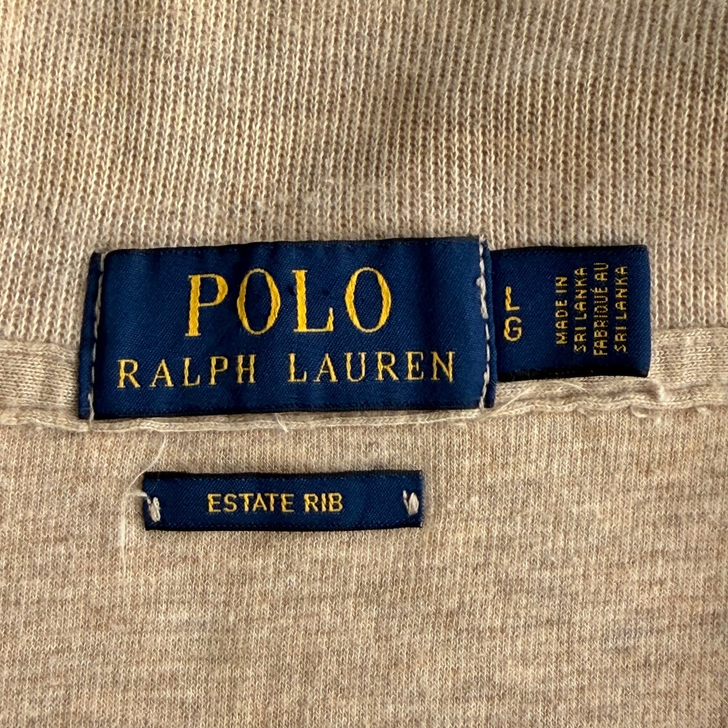 Polo Ralph Lauren Boxy Quarter Zip - L