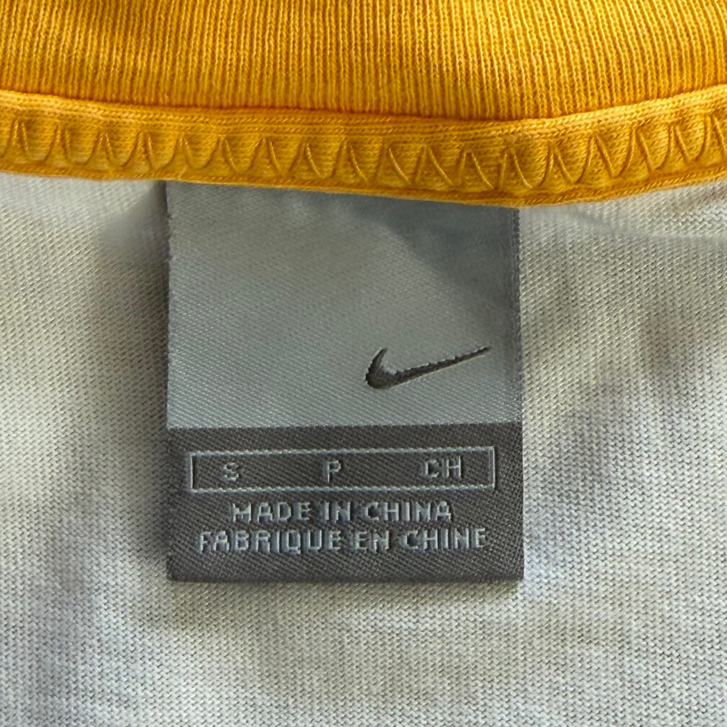 Y2K Nike Raglan Striped Baby Tee - S
