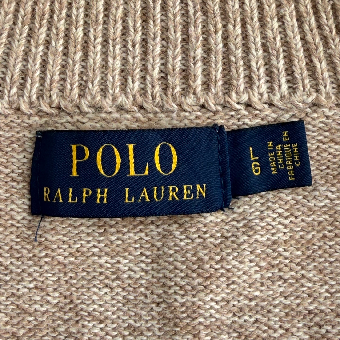Polo Ralph Lauren Heavyweight Quarter Zip - L