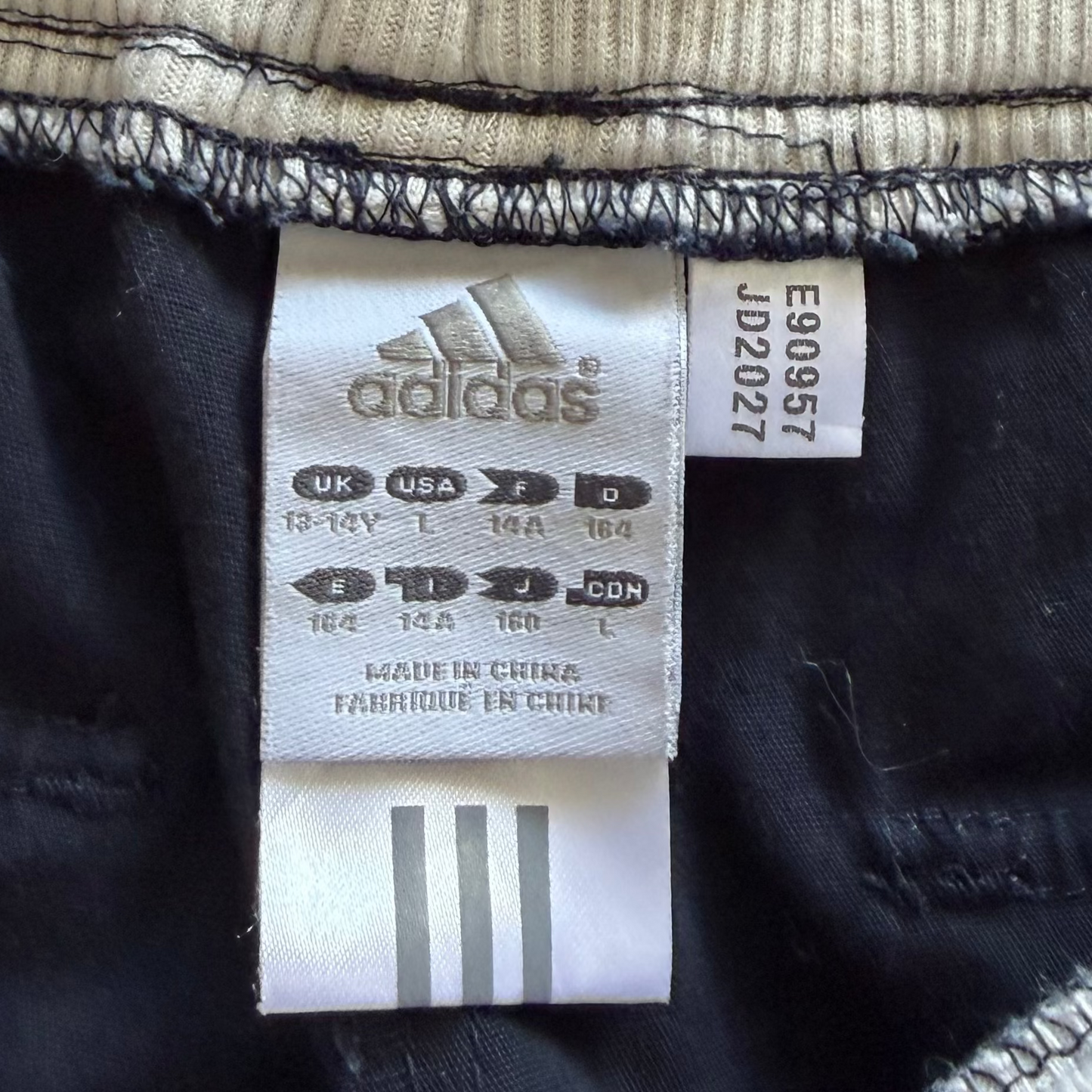 Y2K Adidas Wide Leg Cargo Track Pants - XS