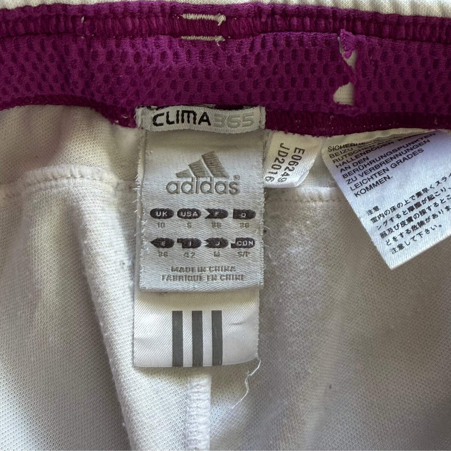 Y2K Adidas Three Stripe Active Track Pants - S