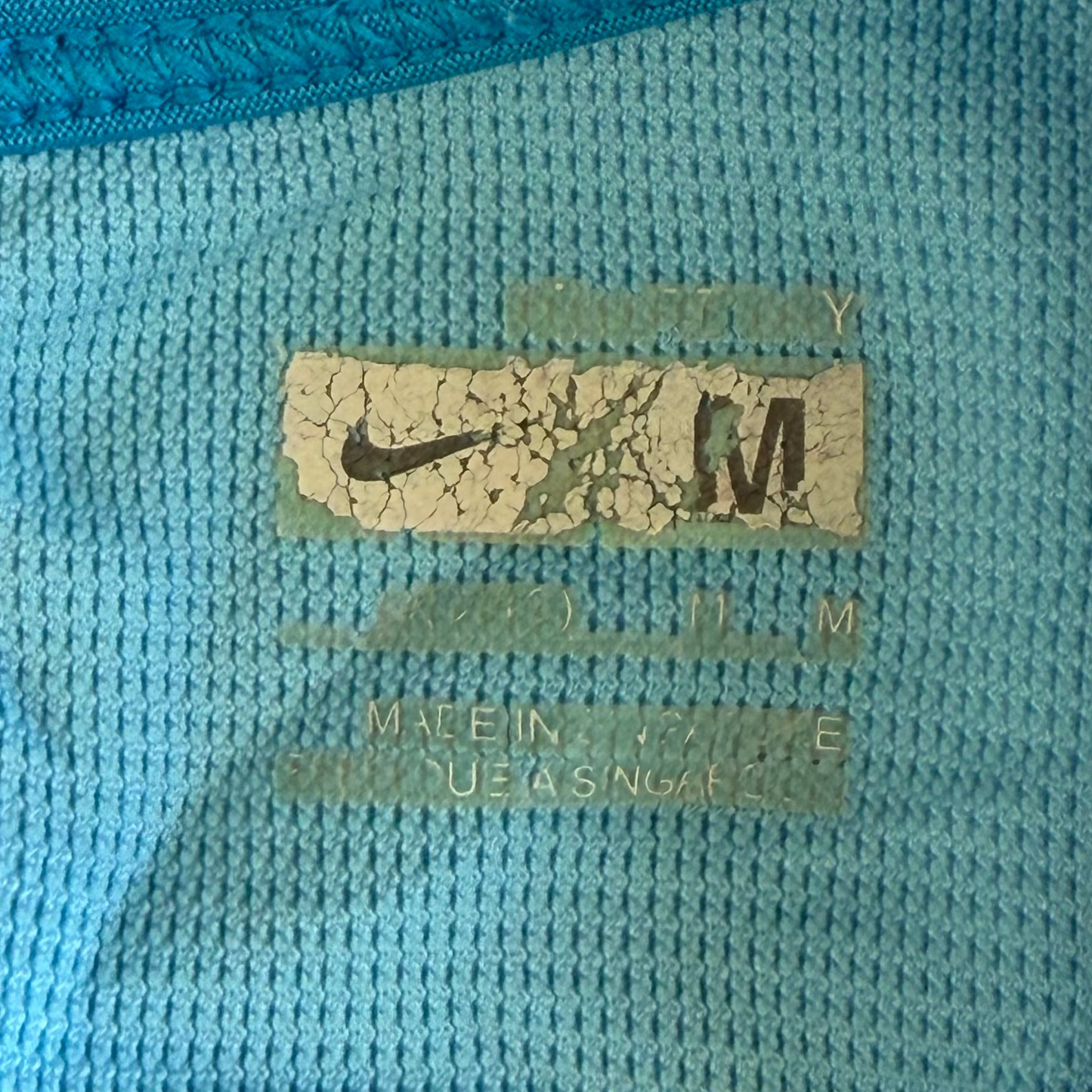 Y2K Nike Panelled Racer Back Activewear Tank - M