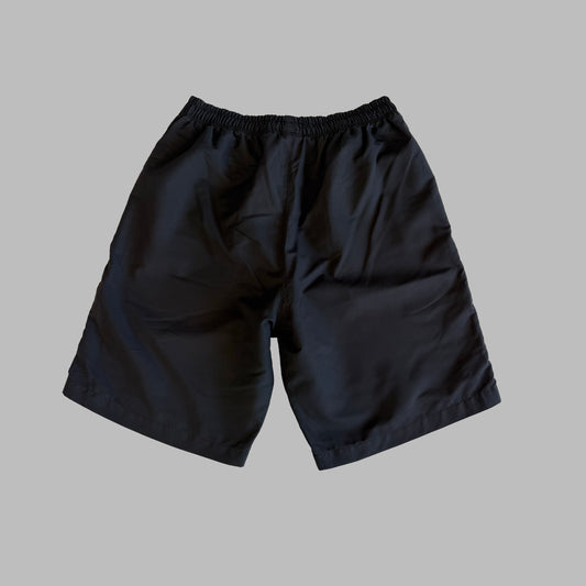 Y2K Nike Lightweight Striped Track Shorts - L