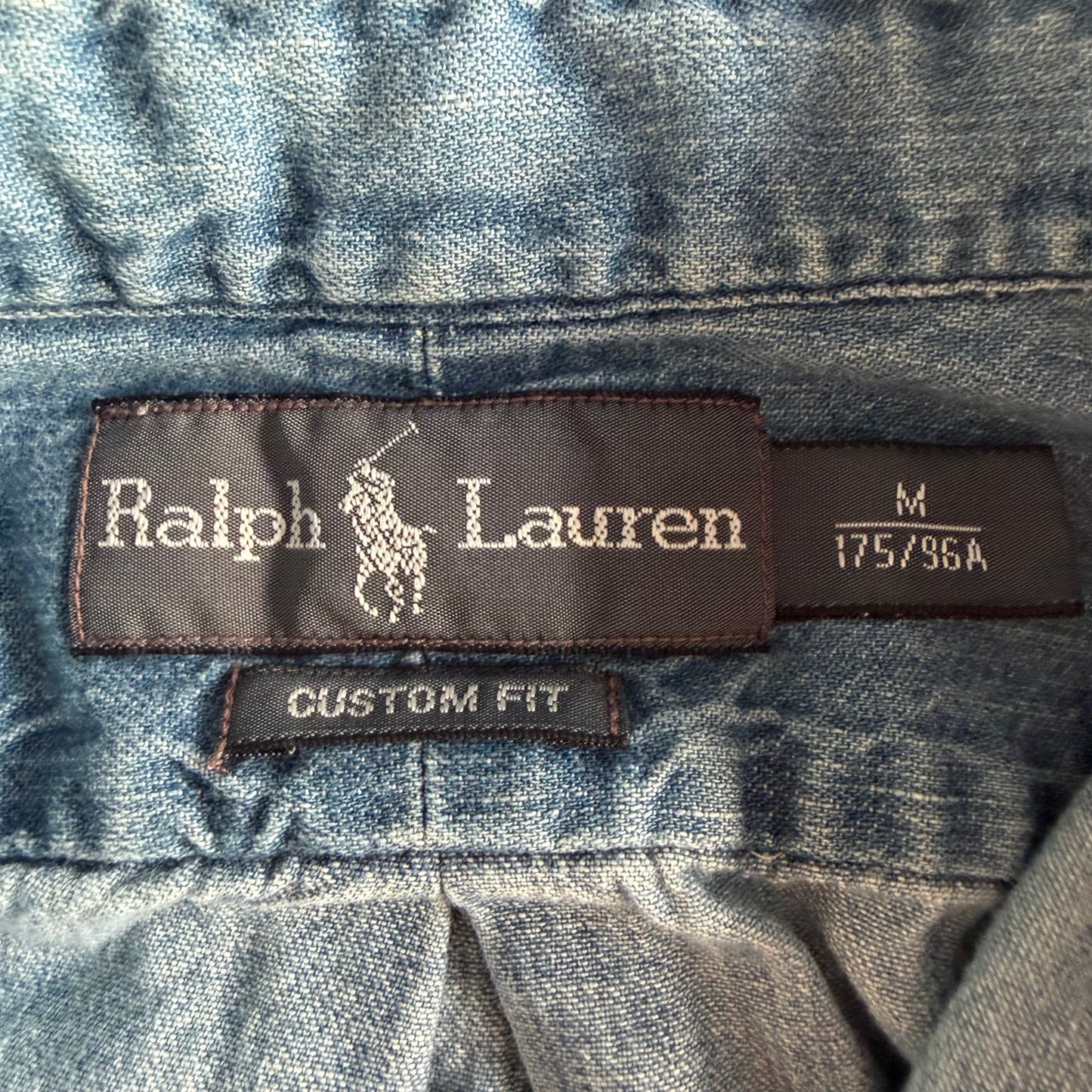 Y2K Polo Ralph Lauren Button Up Shirt - M