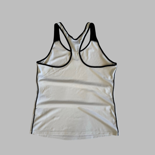 Y2K Nike Centre Swoosh Activewear Tank - M