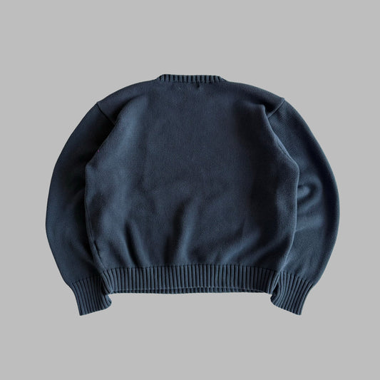 90s Polo Ralph Lauren Flag Heavy Knit - XL