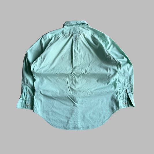 Y2K Polo Ralph Lauren Cotton Button Up Shirt - L