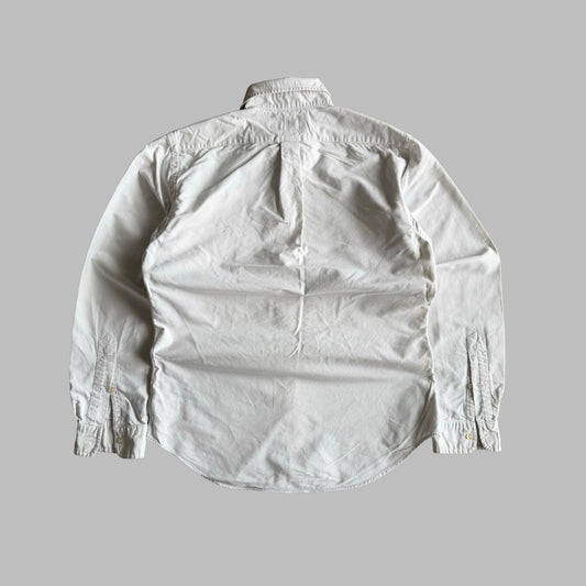 Y2K Polo Ralph Lauren Cotton Button Up Shirt - M