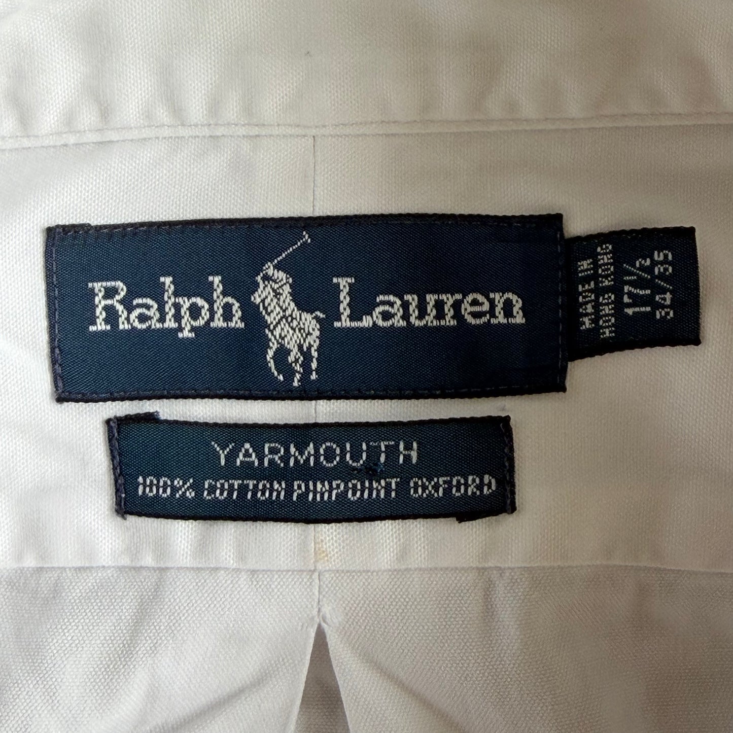 Y2K Polo Ralph Lauren Cotton Button Up Shirt - XXL