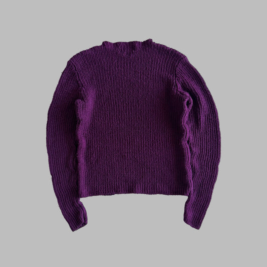 90s Polo Ralph Lauren Ribbed Heavy Knit - M