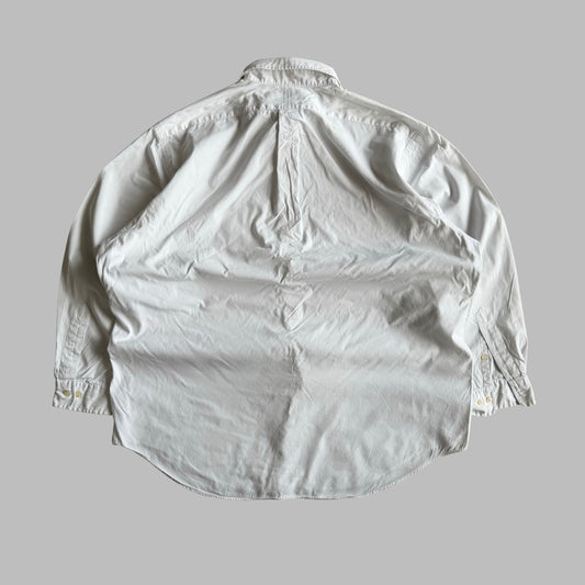 Y2K Polo Ralph Lauren Cotton Button Up Shirt - XXL
