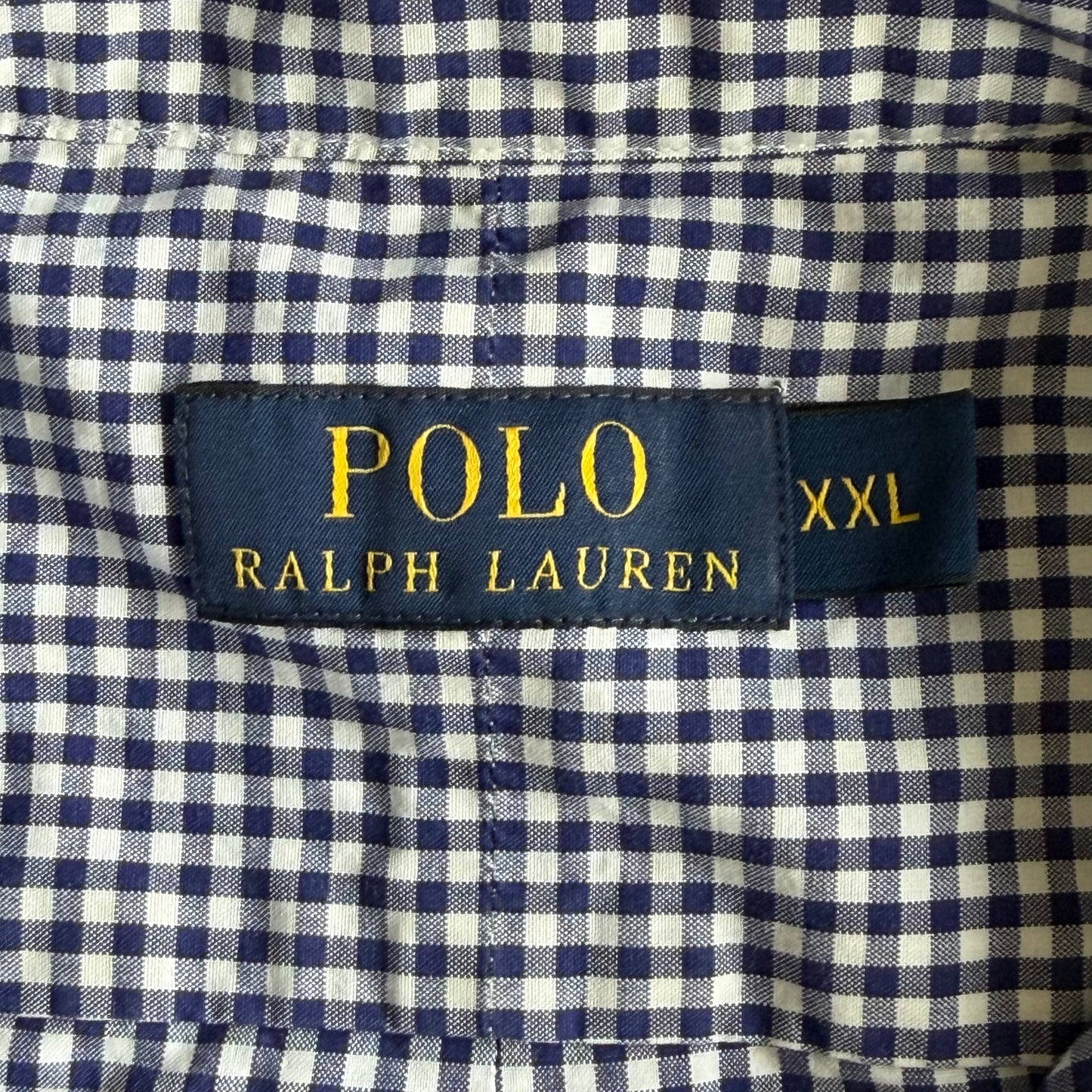 Polo Ralph Lauren Checkered Button Up Shirt - XXL