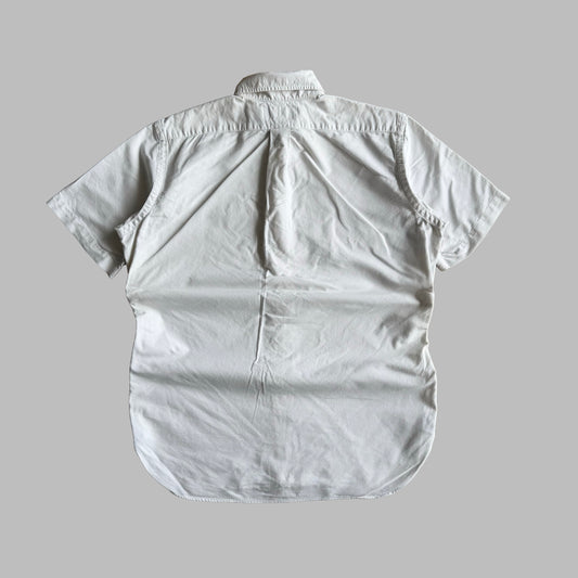 Y2K Polo Ralph Lauren Cotton Button Up Shirt - M