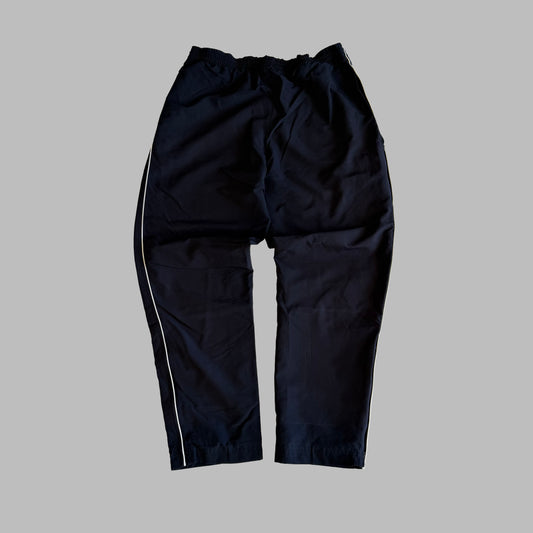 Y2K Adidas Stripe Wide Leg Track Pants - M