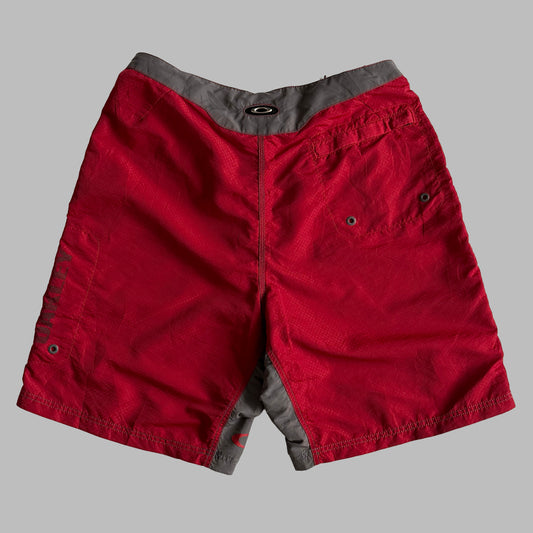 Y2K Oakley Panelled Board Shorts - 34"
