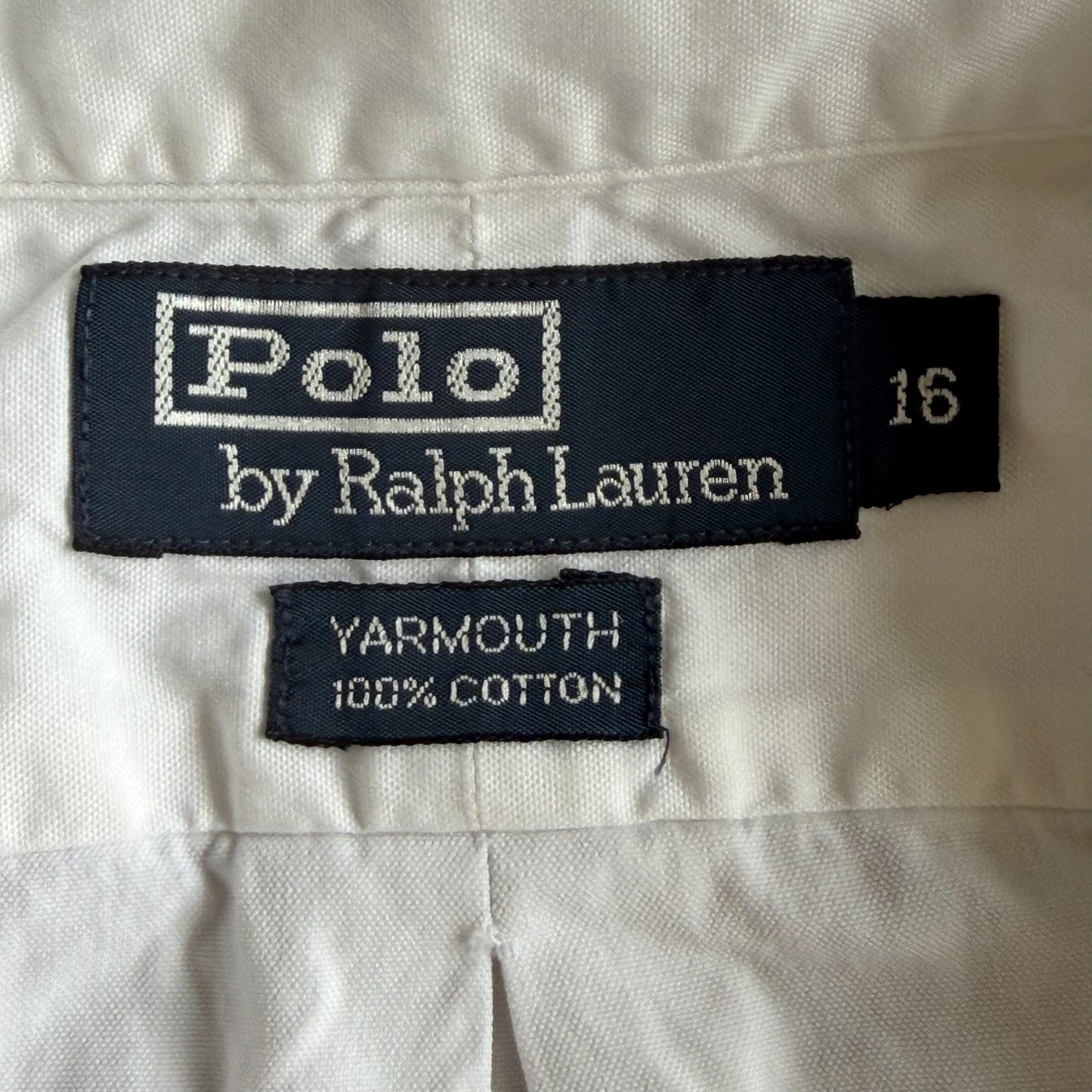 90s Polo Ralph Lauren Cotton Button Up Shirt - XL