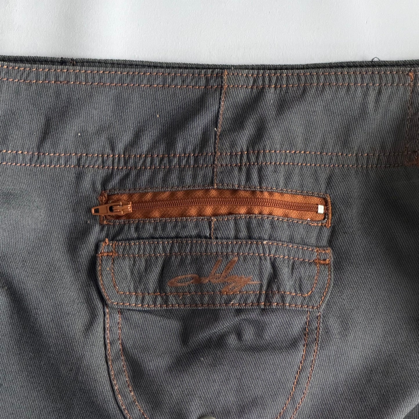 Y2K Oakley Low Rise Micro Shorts - S