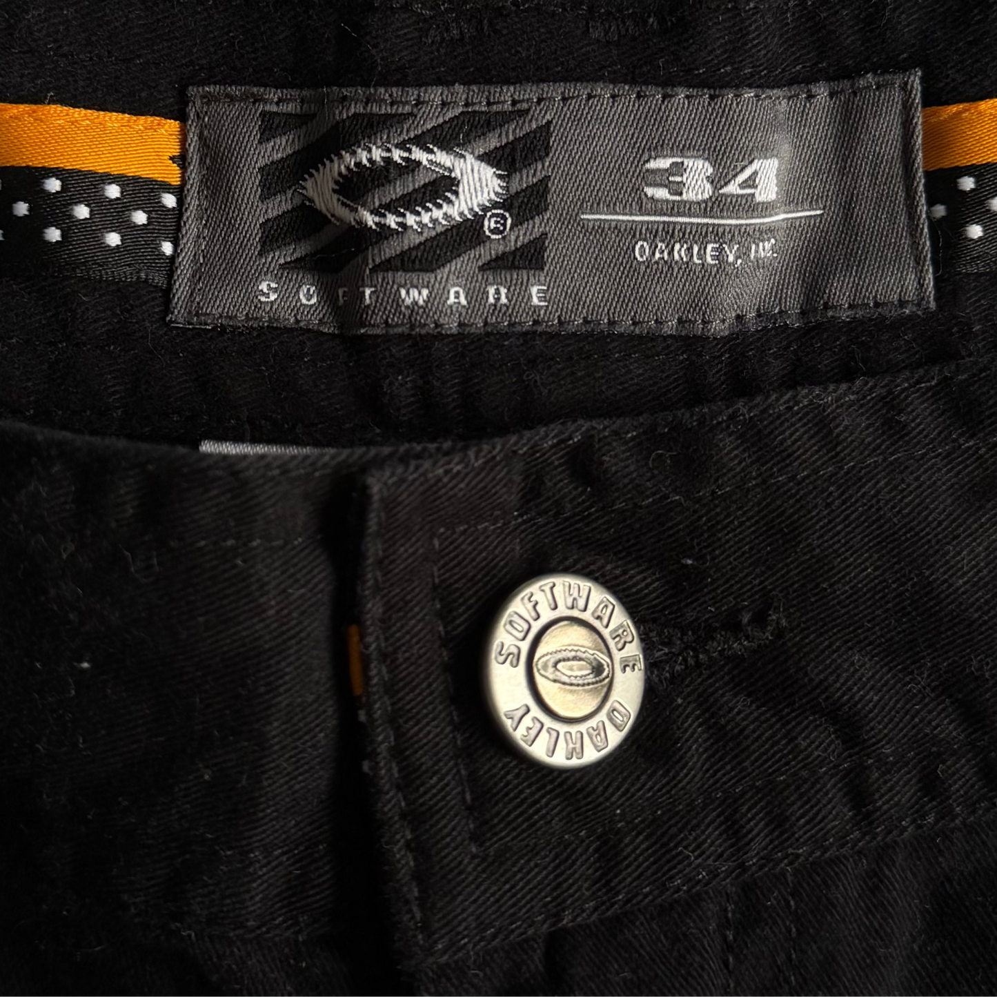 Y2K Oakley Software Heavyweight Cargo Shorts - 34"