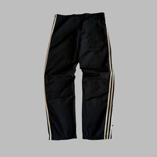 Y2K Adidas Three Stripe Straight Leg Track Pants - S