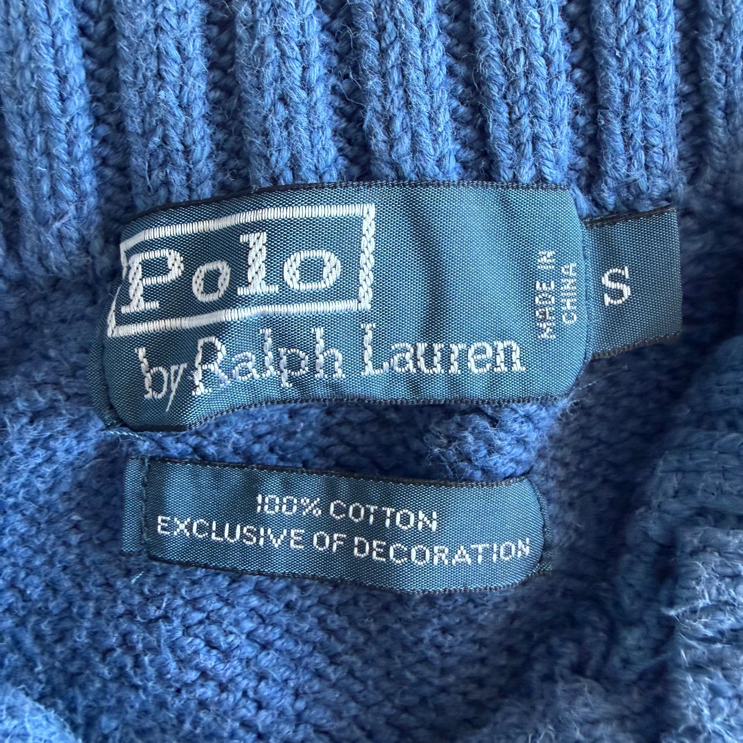 90s Polo Ralph Lauren Quarter Zip - S