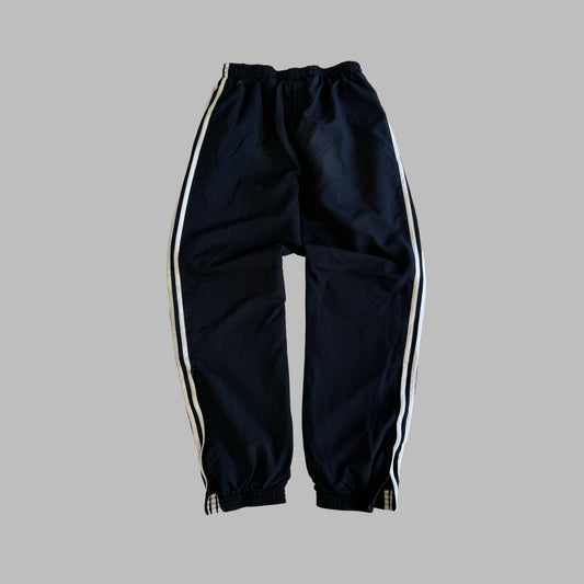 Y2K Adidas Three Stripe Baggy Track Pants - S