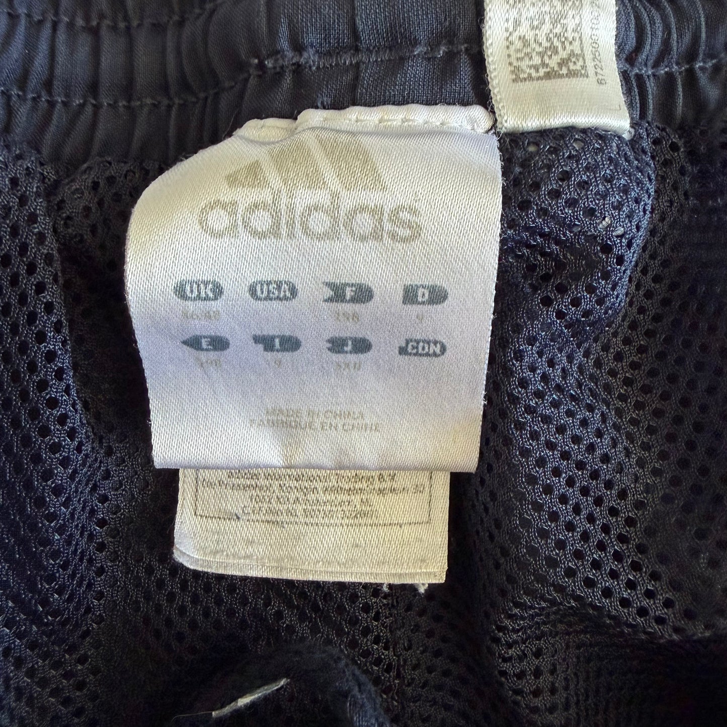 Y2K Adidas Three Stripe Baggy Track Pants - XL