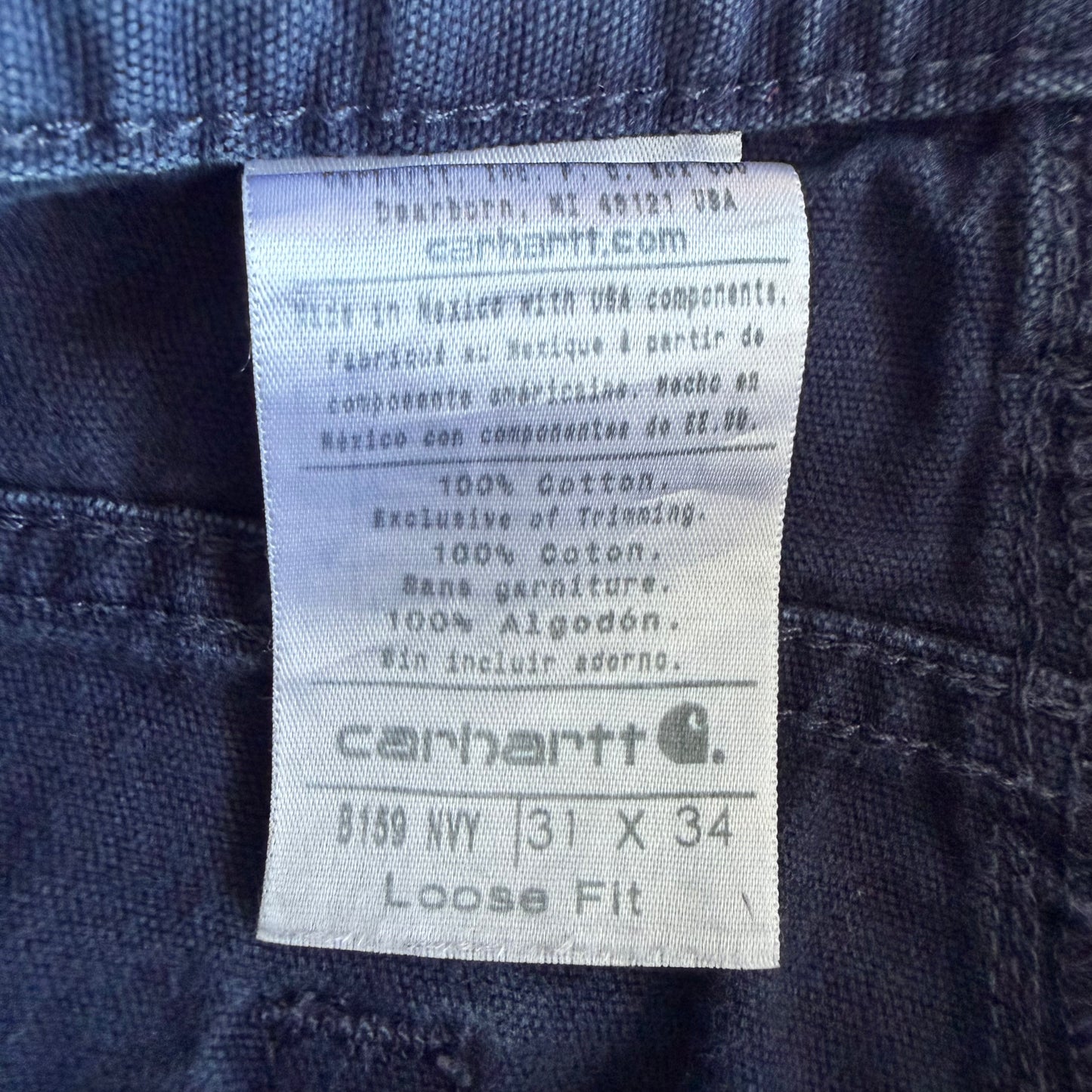 Y2K Carhartt Straight Leg Jeans - 31 x 34
