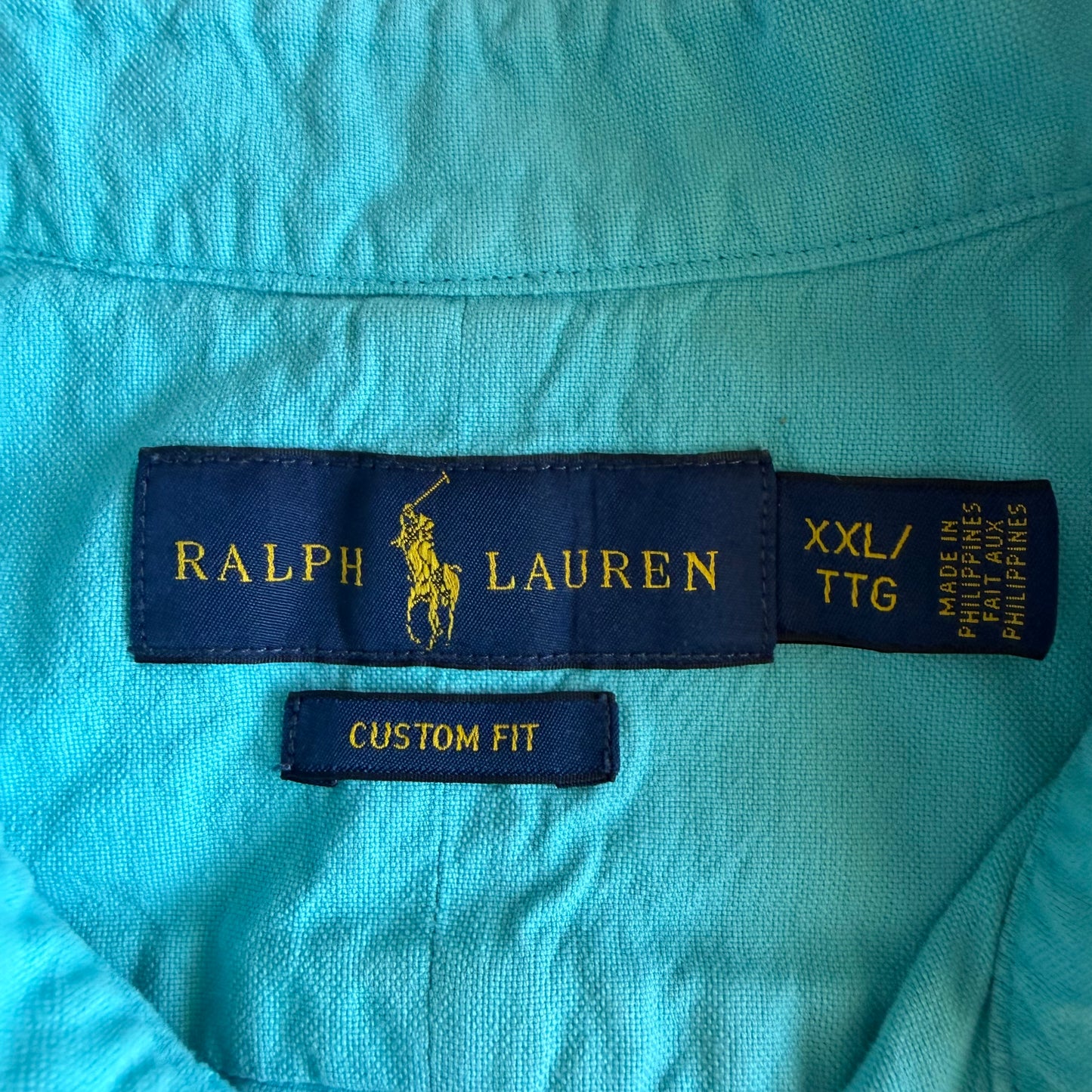 Y2K Polo Ralph Lauren Button Up Shirt - XL
