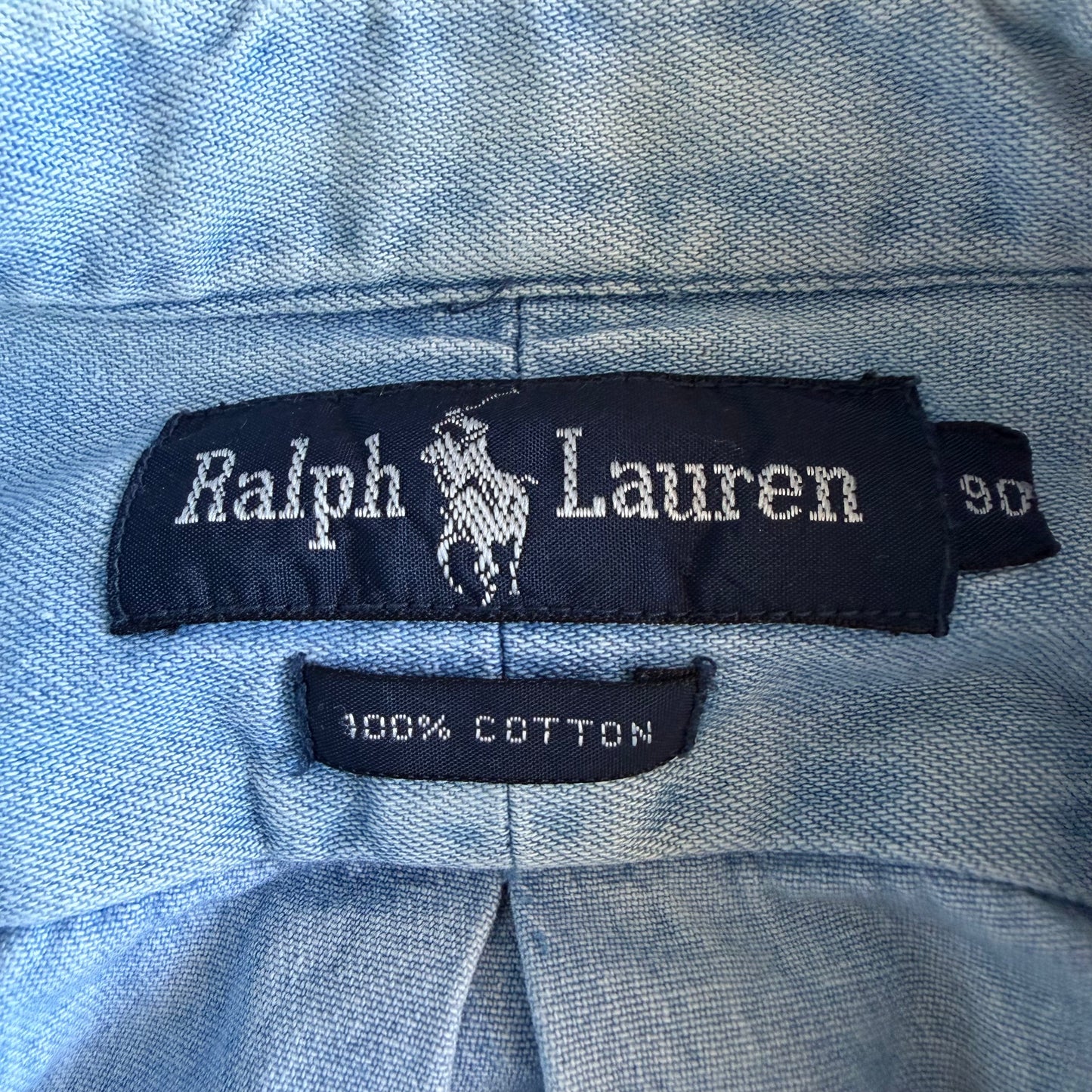 90s Polo Ralph Lauren Heavyweight Button Up Shirt - M