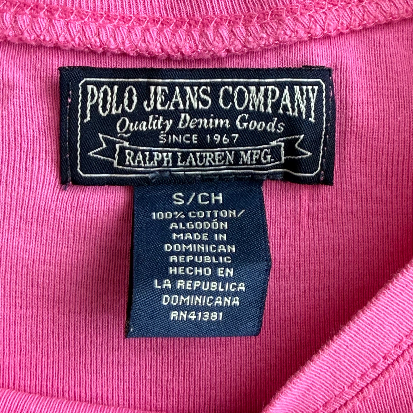 Y2K Ralph Lauren Fitted Long Sleeve - S