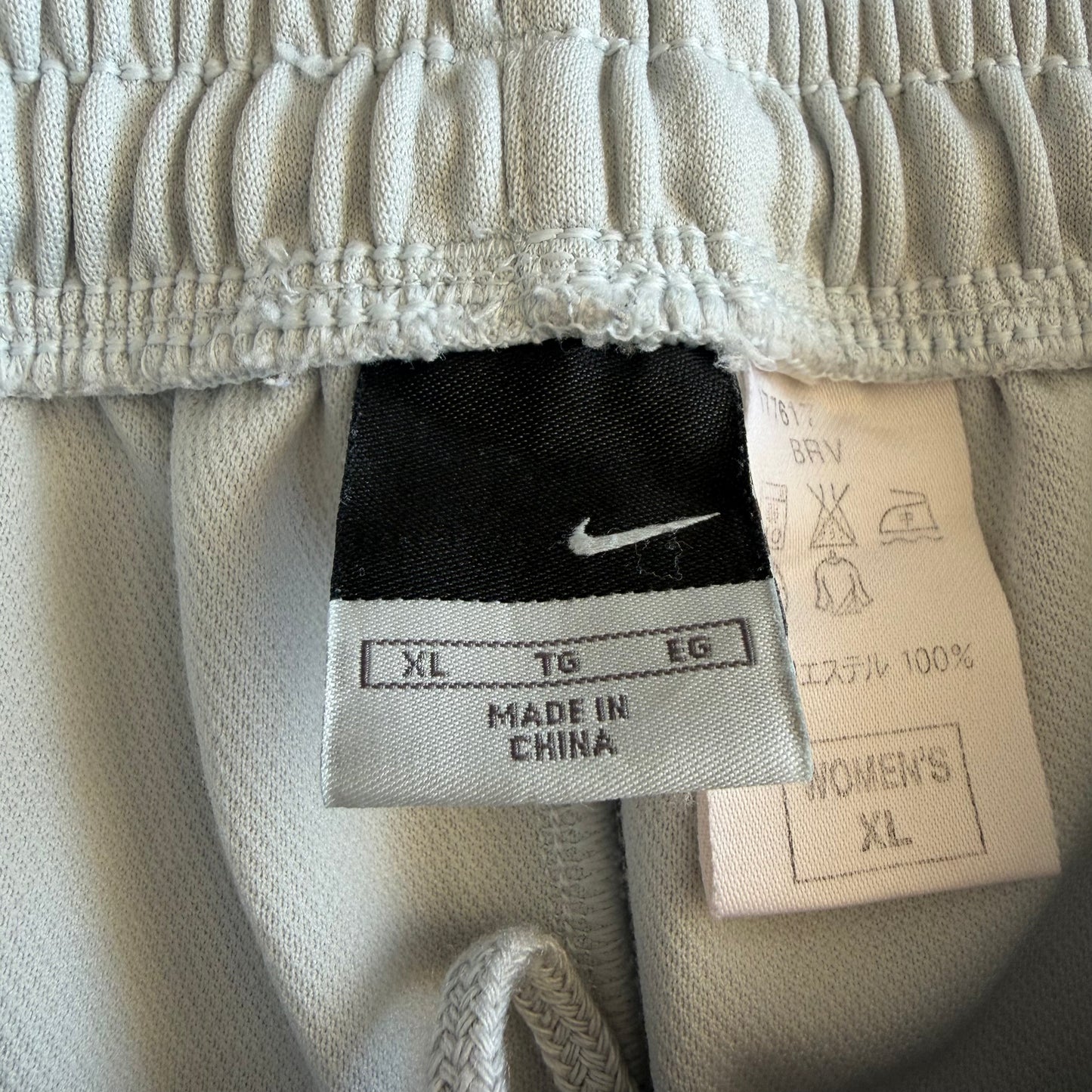 Y2K Nike Striped Wide Leg Active Track Pants - S