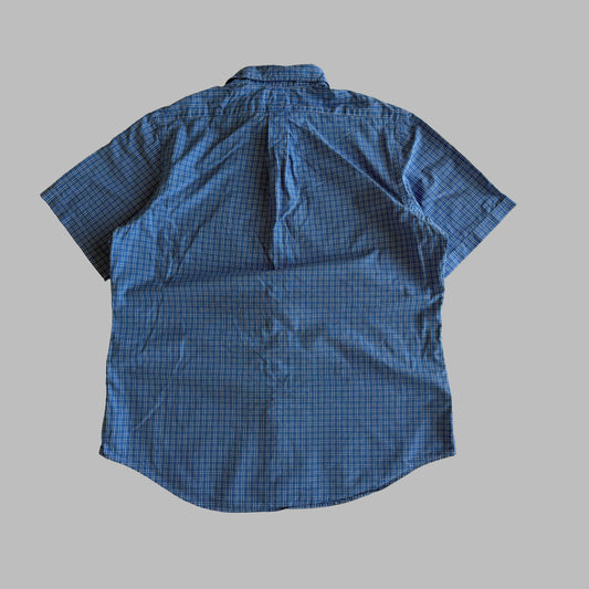 Y2K Polo Ralph Lauren Checkered Button Up Shirt - XL