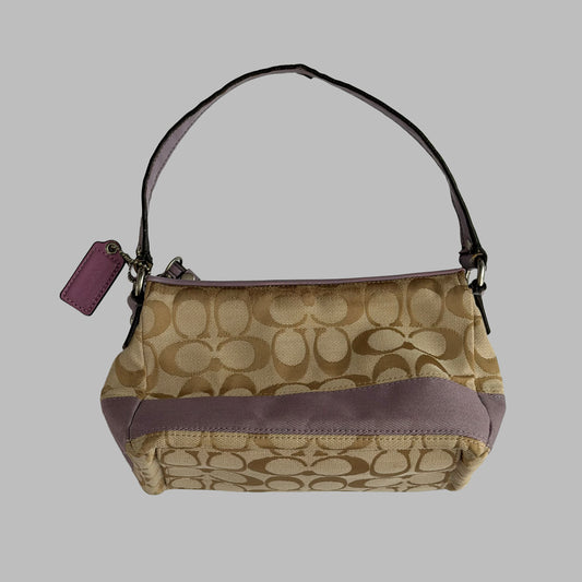 Y2K Coach Lavender Mini Bag