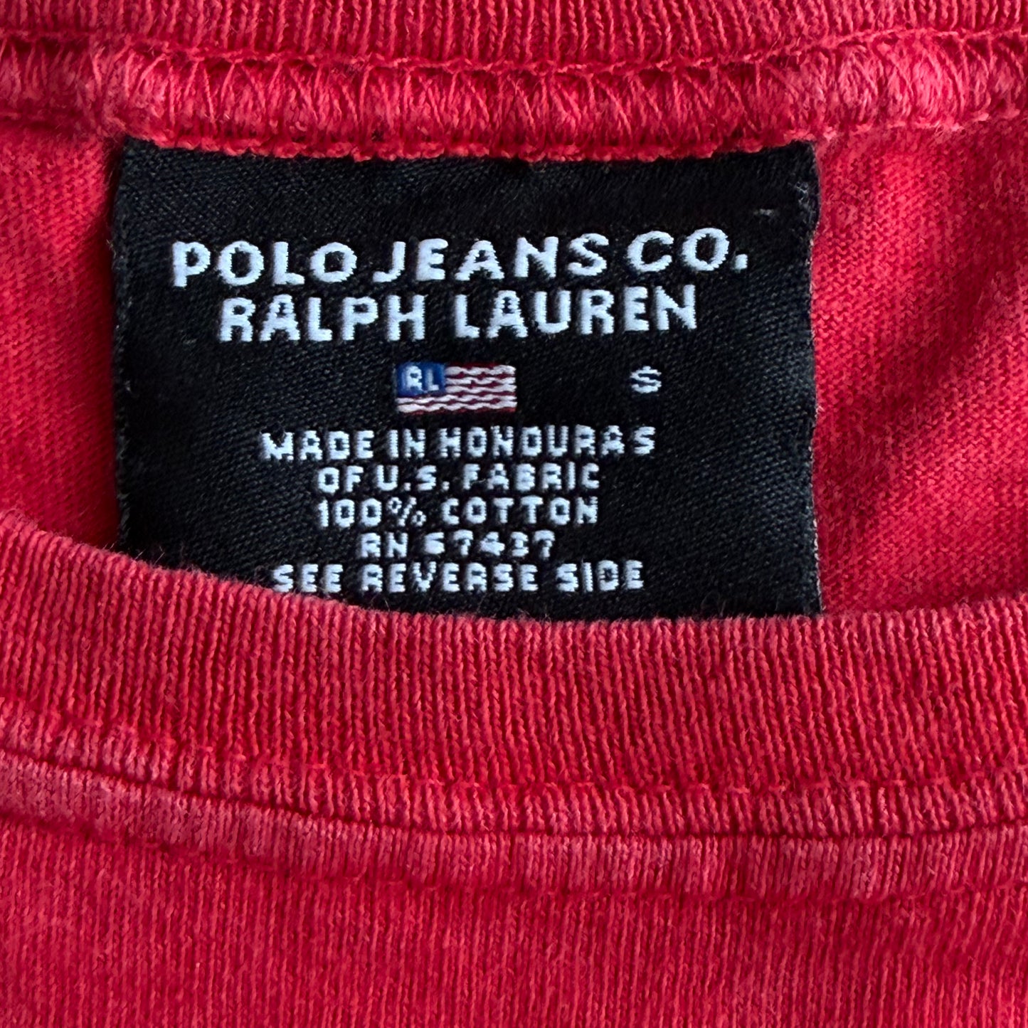 Y2K Ralph Lauren Polo Jeans T-Shirt - S