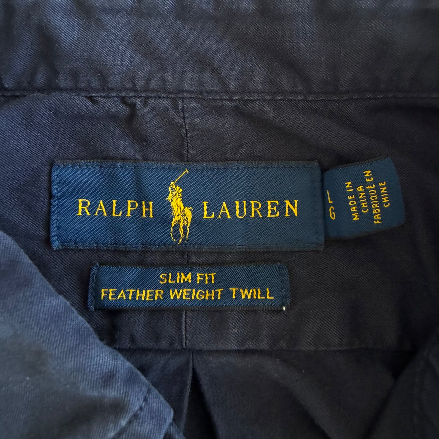 Y2K Polo Ralph Lauren Button Up Shirt - L