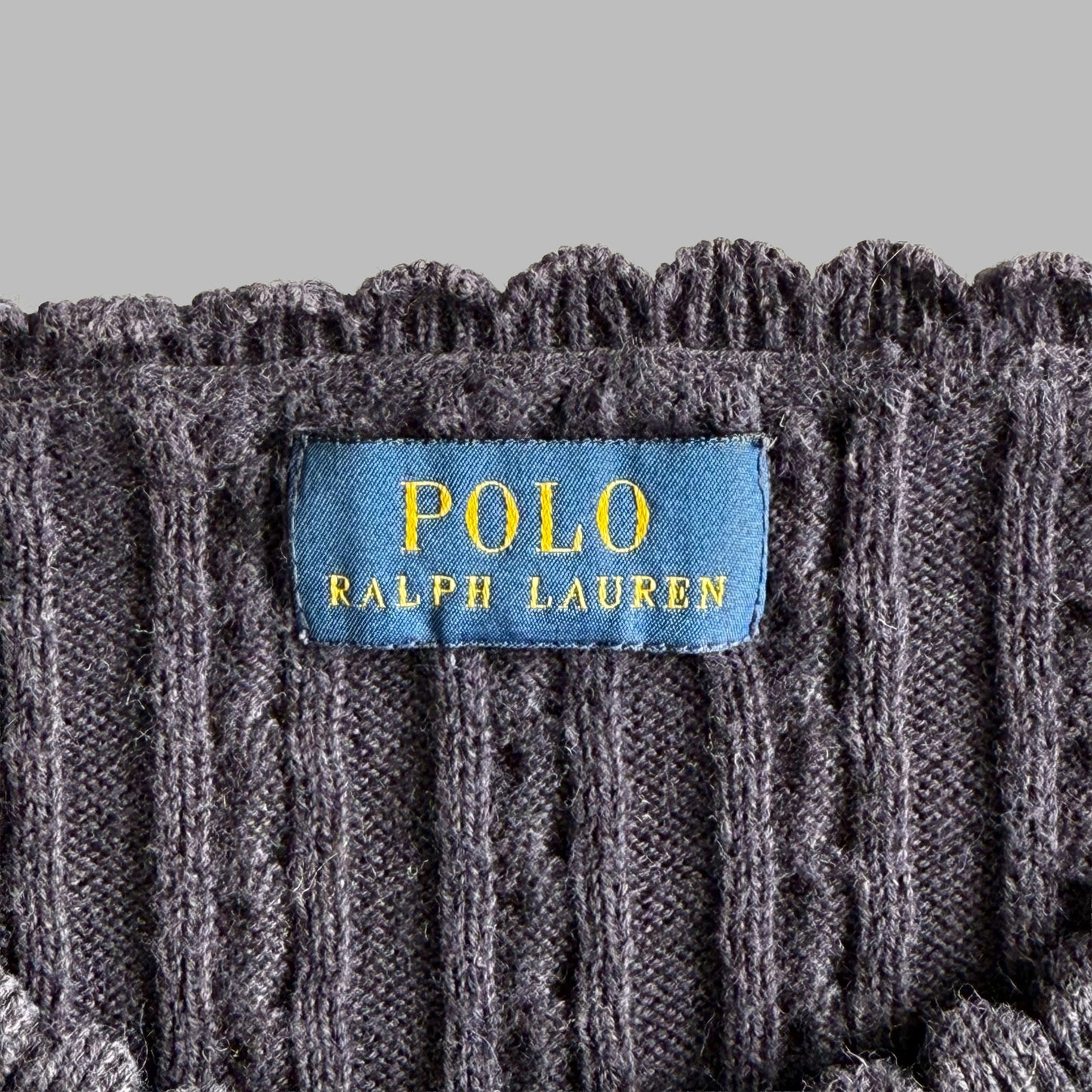 Ralph Lauren Cable Knit Cardigan - Medium