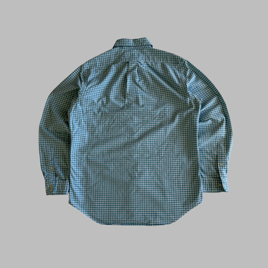 Y2K Polo Ralph Lauren Gingham Button Up Shirt - M