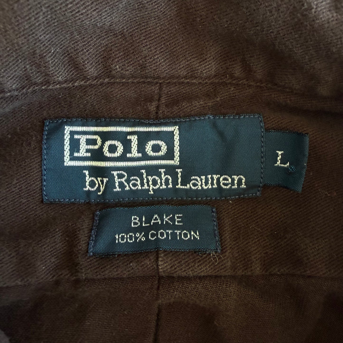 90s Polo Ralph Lauren Button Up Shirt - L