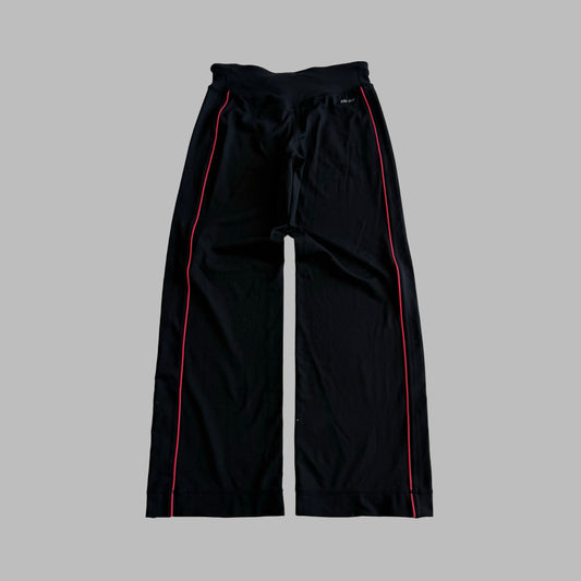 Y2K Nike Striped Wide Leg Activewear Pants - S