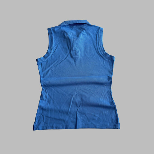 Y2K Ralph Lauren Fitted Polo Top - L